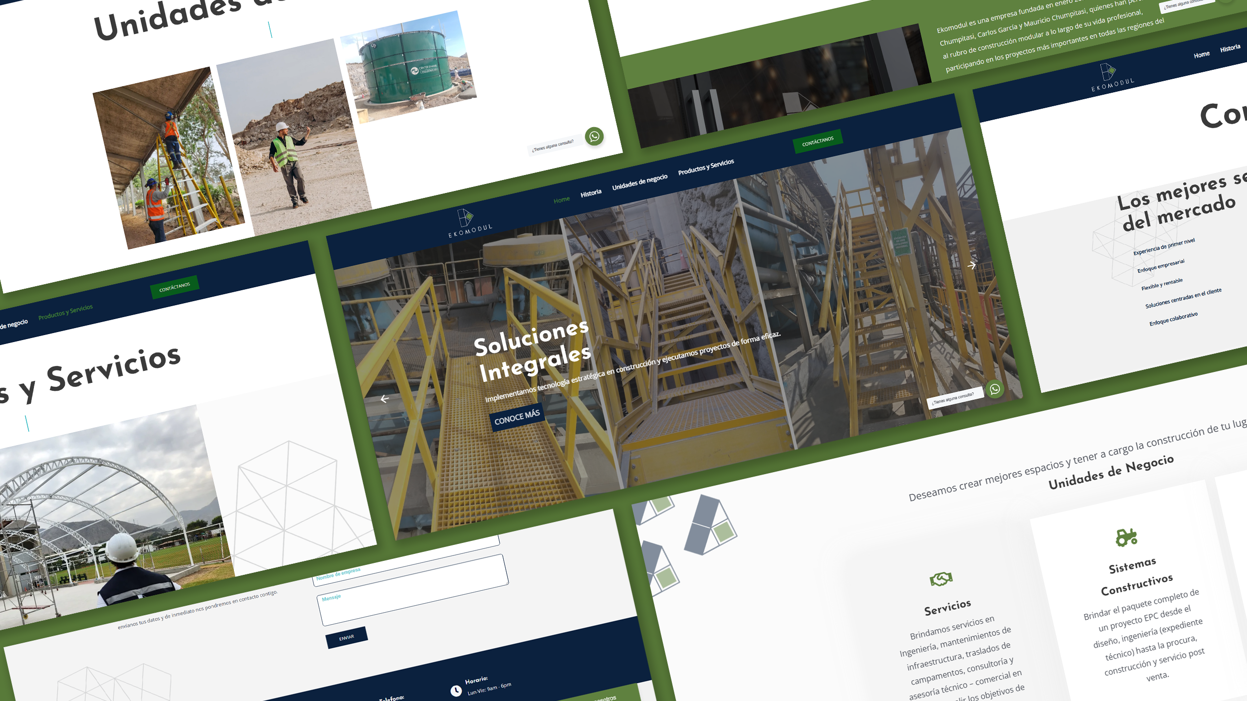 Marso – Diseño web para Ekomodul Perú