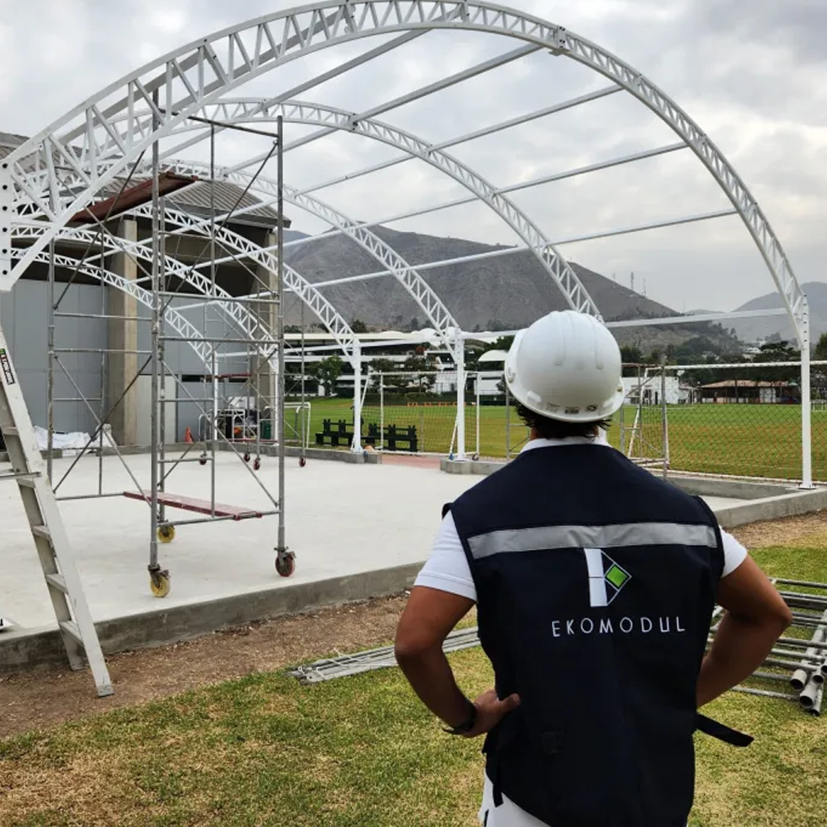 dentidad visual y branding de Ekomodul creado por Marso