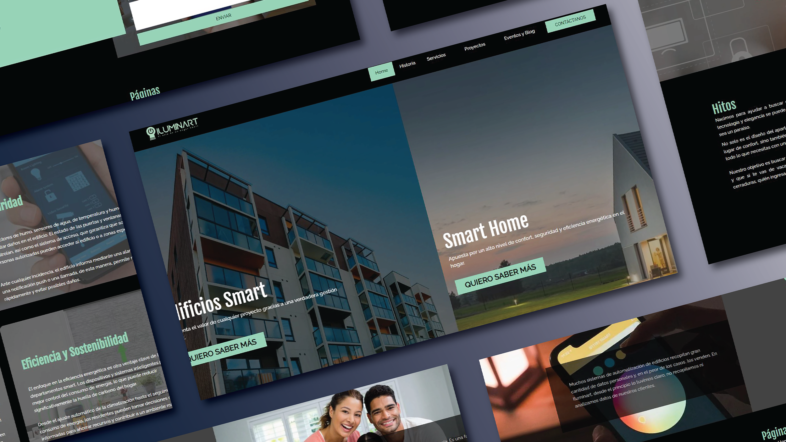 Web Iluminart – Diseño Marso