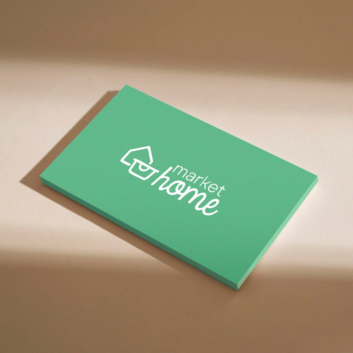 Identidad visual y branding digital desarrollados para Market Home