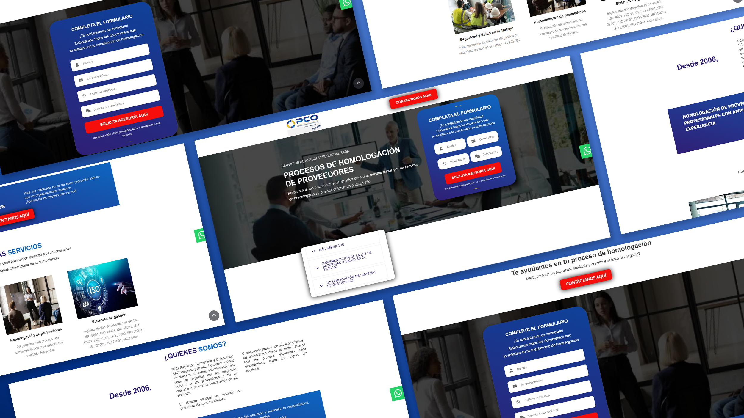 Experiencia de usuario optimizada en la web de PCO por Marso