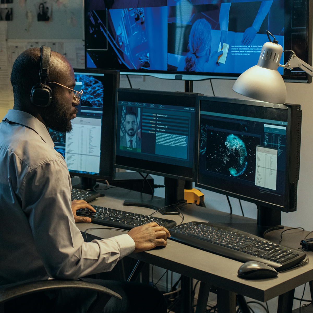 Sección de contacto/información institucional para SmartGob