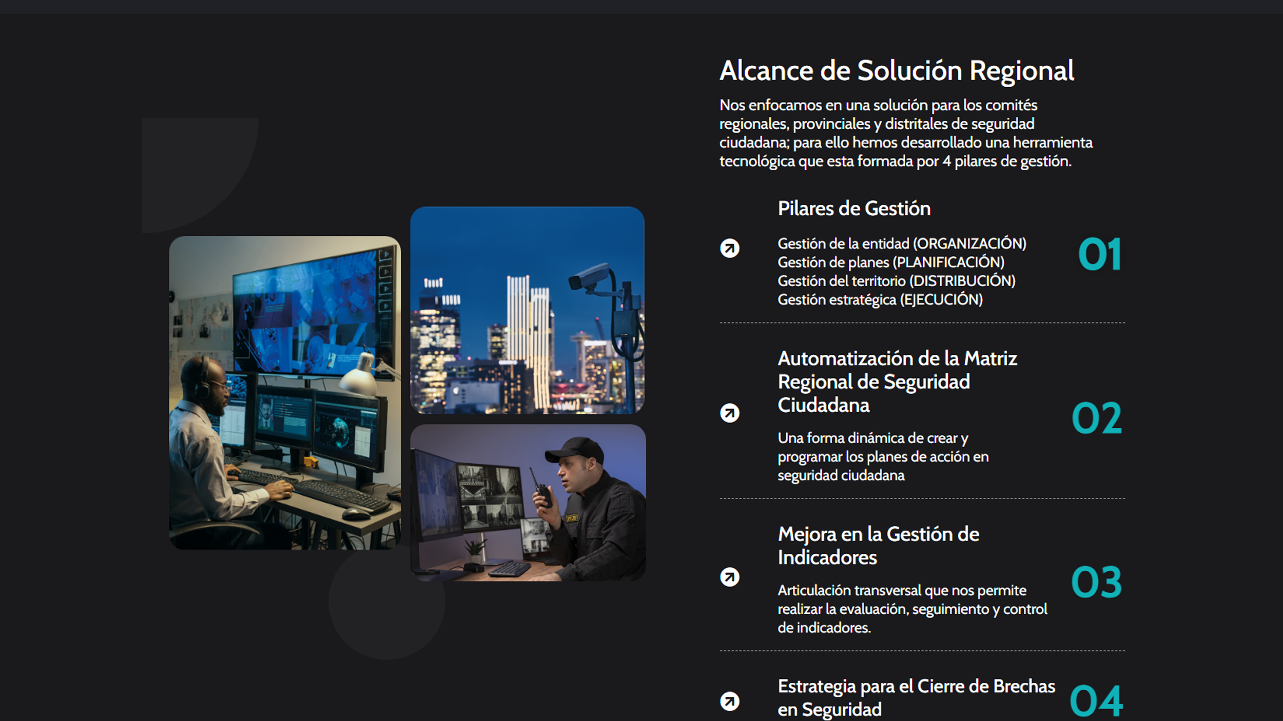 Dashboard institucional para seguimiento de indicadores en SmartGob